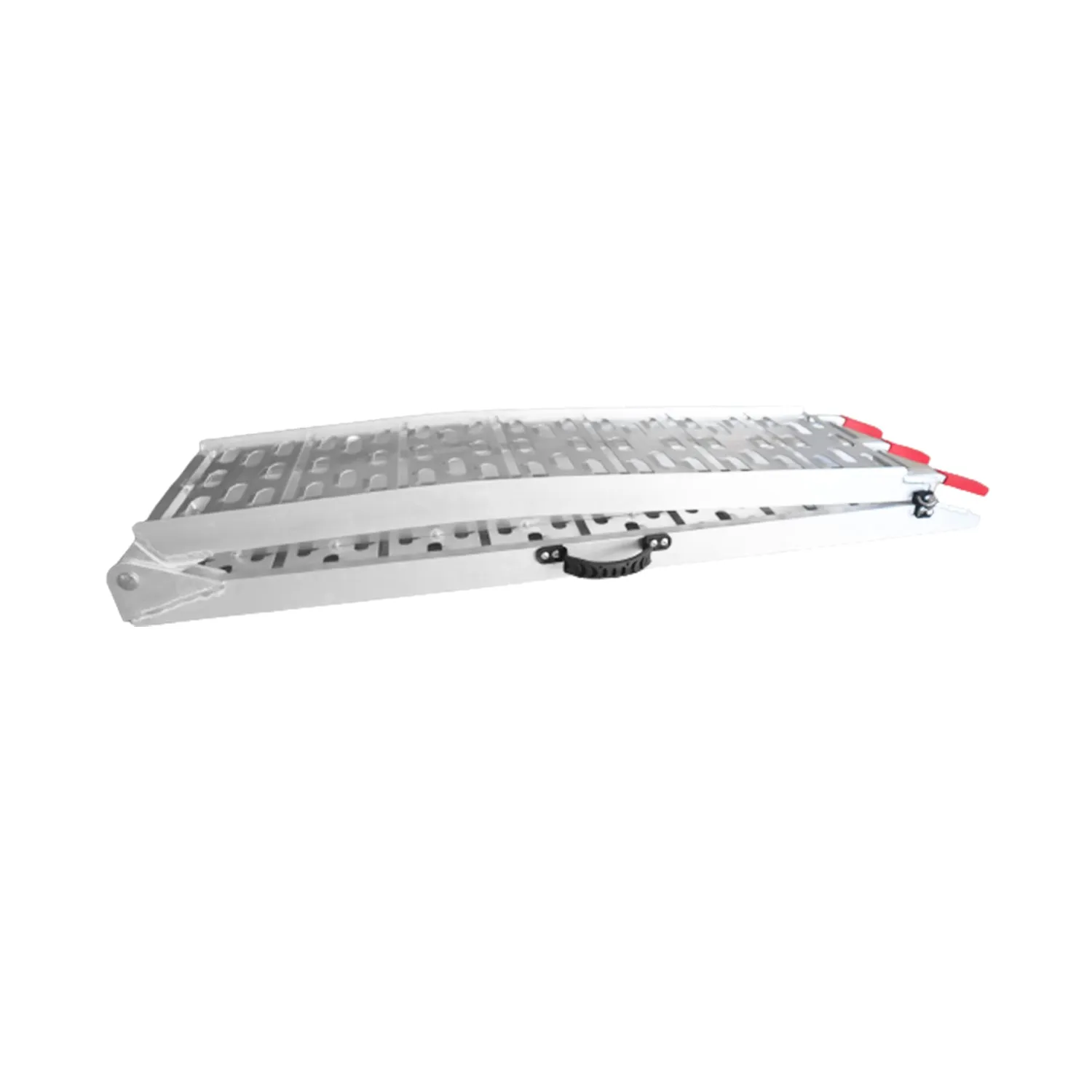 2 x Aluminium ATV Loading Ramp Foldable - Silver