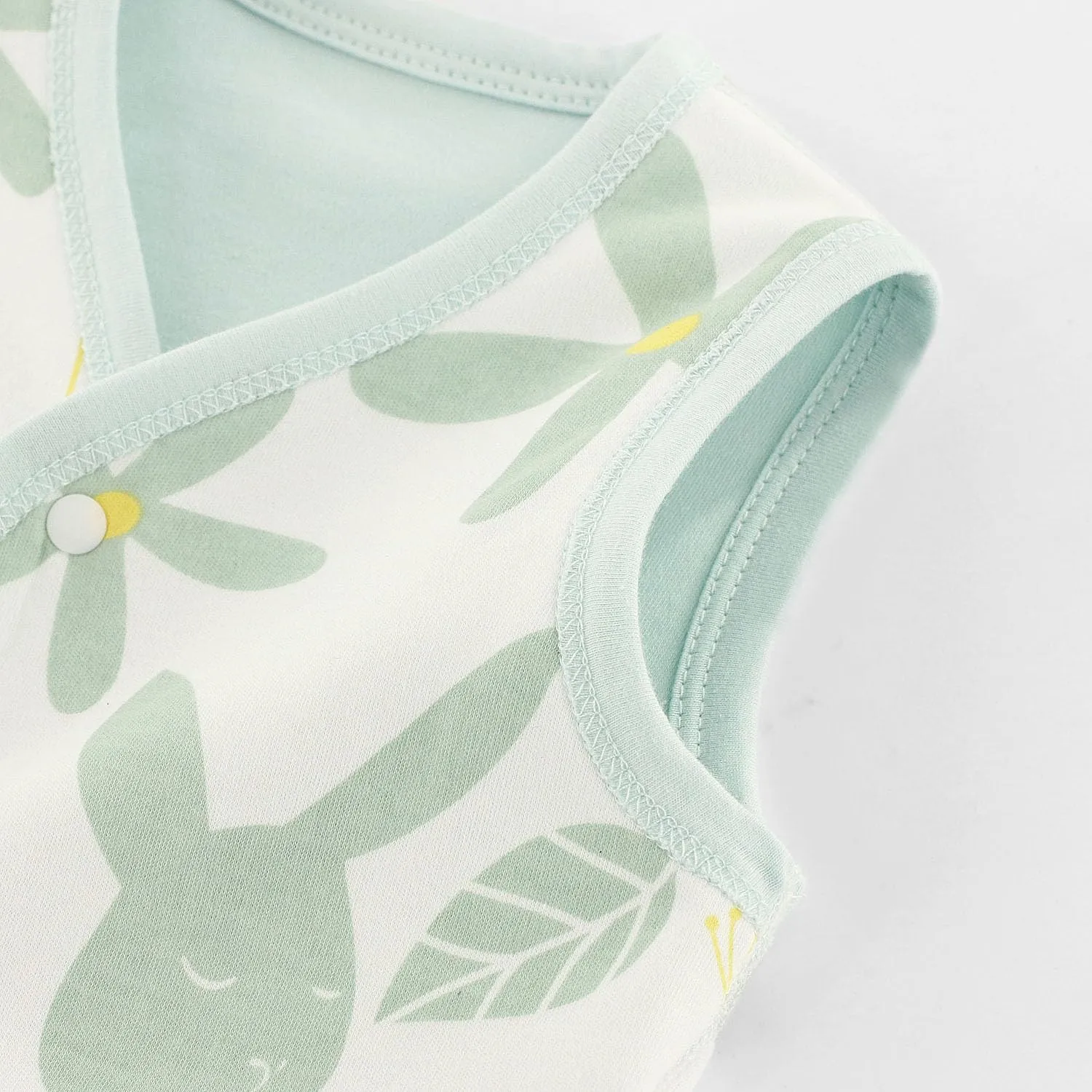 Baby Vest for Girls & Boys, Purcotton Toddler Reversible Vest for Spring & Autumn