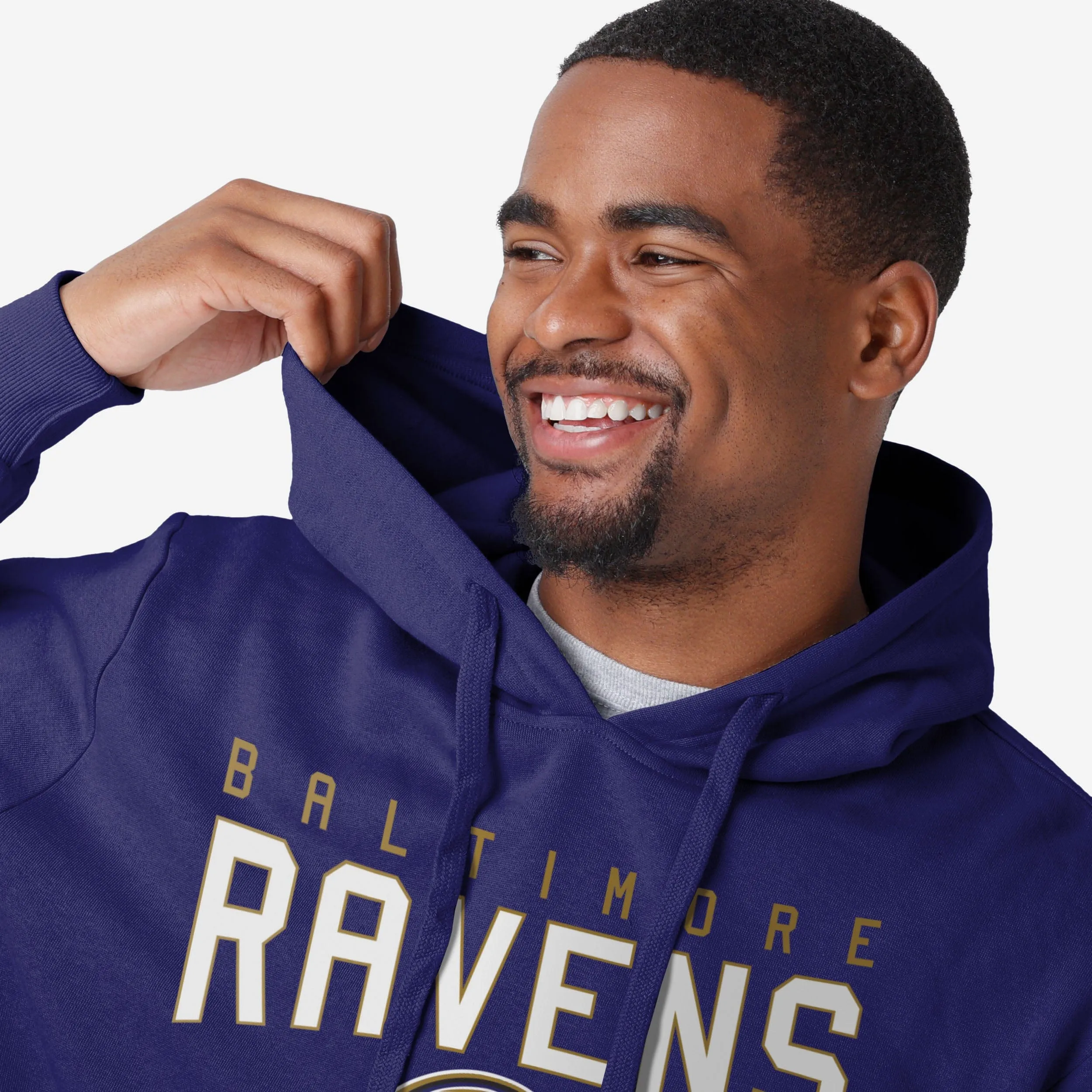 Baltimore Ravens Solid Hoodie