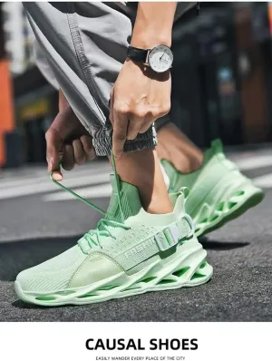 BORAMAX Men Sport Running Shoes Athletic Sneakers Walking Shoe for Men Mesh Breathable Outdoor Non-Slip Shoes Basketball Shoe