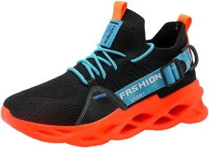 BORAMAX Men Sport Running Shoes Athletic Sneakers Walking Shoe for Men Mesh Breathable Outdoor Non-Slip Shoes Basketball Shoe