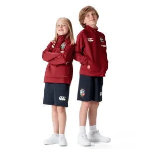 British & Irish Lions Kids Fleece ¼ Zip Red