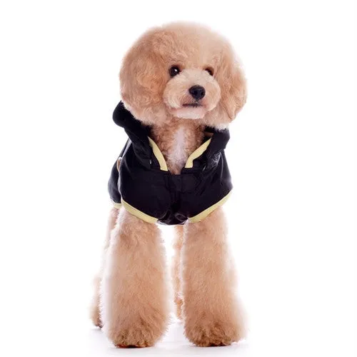 Classic Trench Coat For Dogs - Black