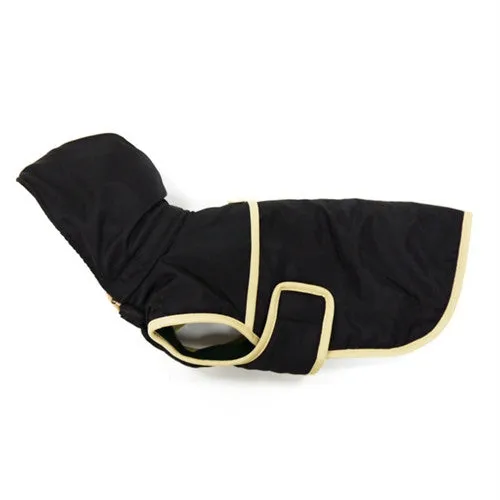 Classic Trench Coat For Dogs - Black