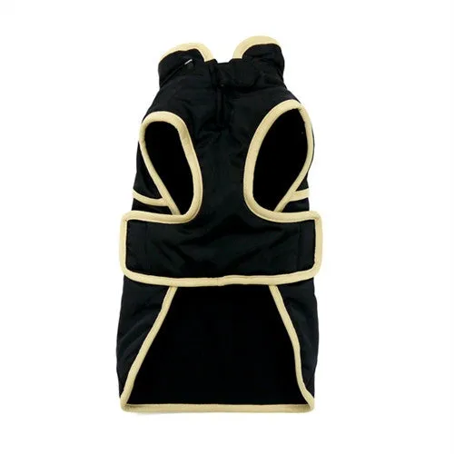 Classic Trench Coat For Dogs - Black