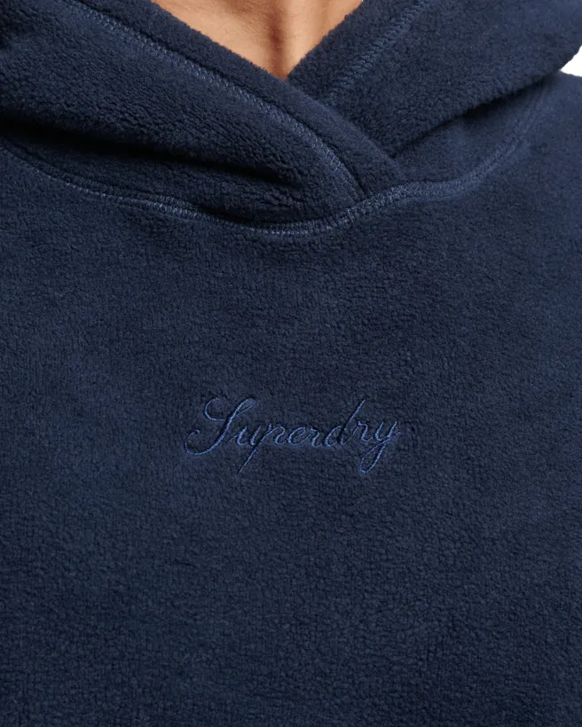 Code SL Fleece OS Hoodie in Deep Navy