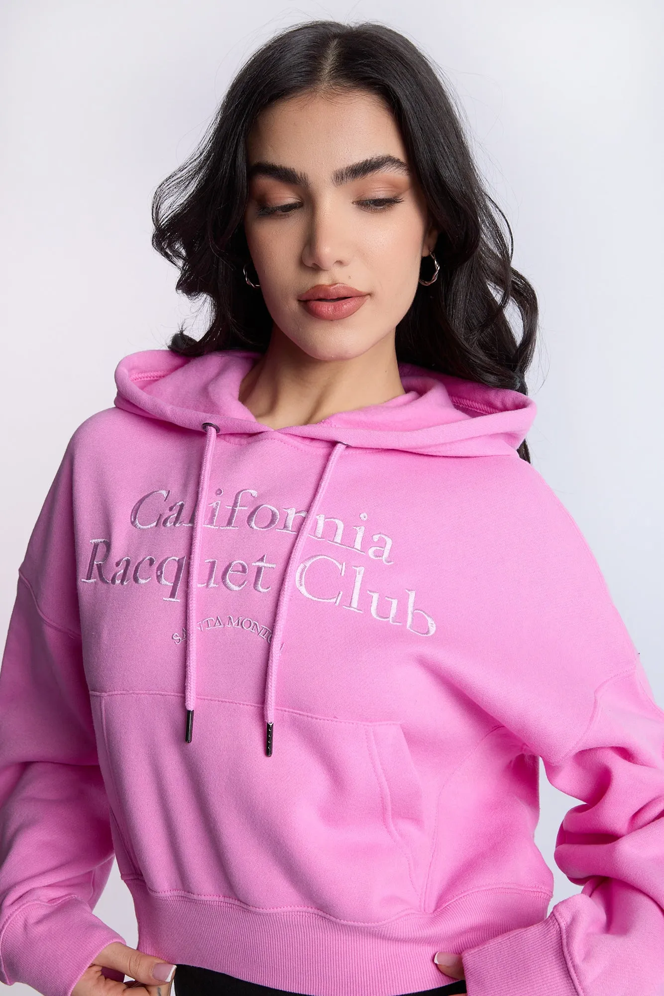 Cropped Popover Hoodie