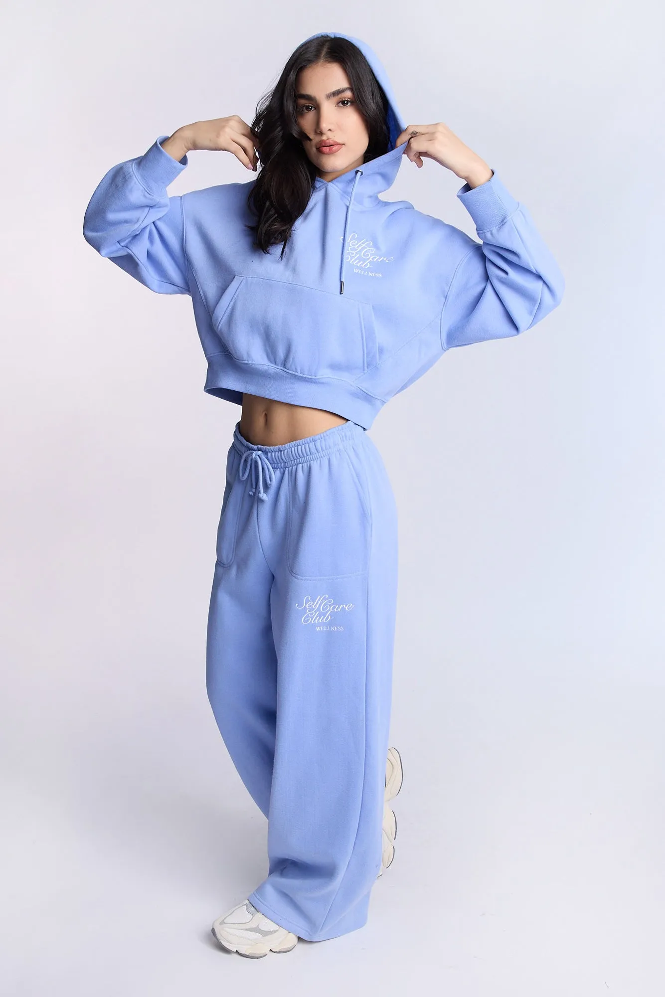 Cropped Popover Hoodie