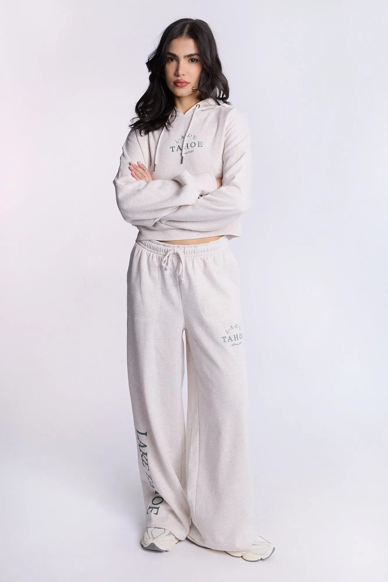 Cropped Popover Hoodie
