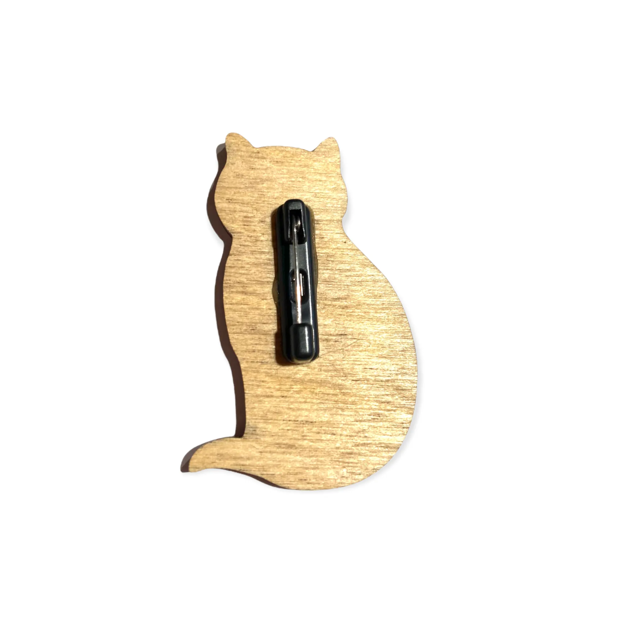 Cyclops Cat Brooch