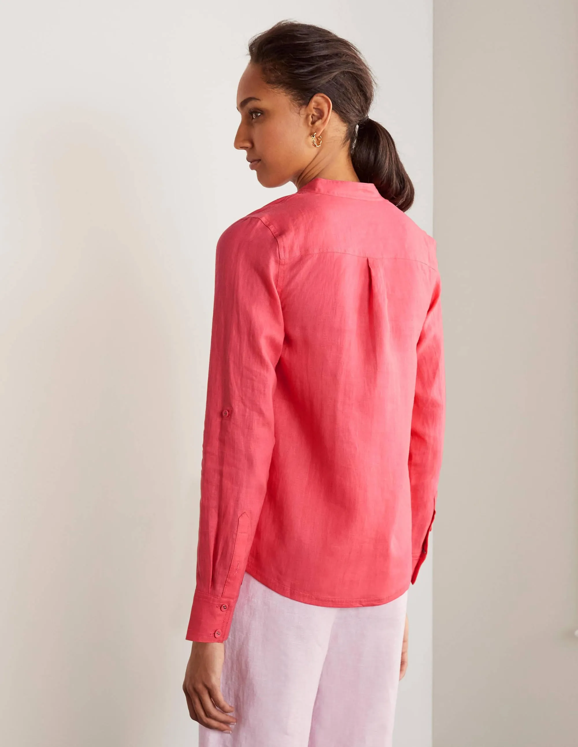 Dolores Linen Shirt-Lollipop