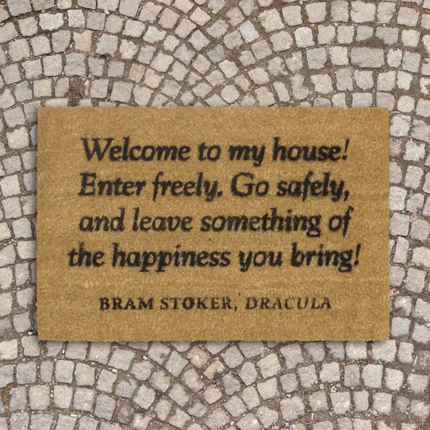Dracula Doormat