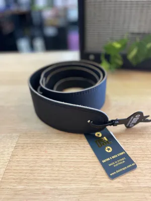 DSL | GLG25-BLACK | Triple Garment Leather | Guitar Strap | 🇦🇺