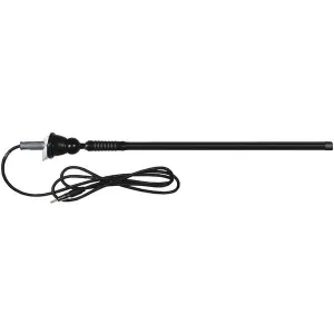 DUAL MAR16B Rubber Mast AM-FM Antenna (Black)