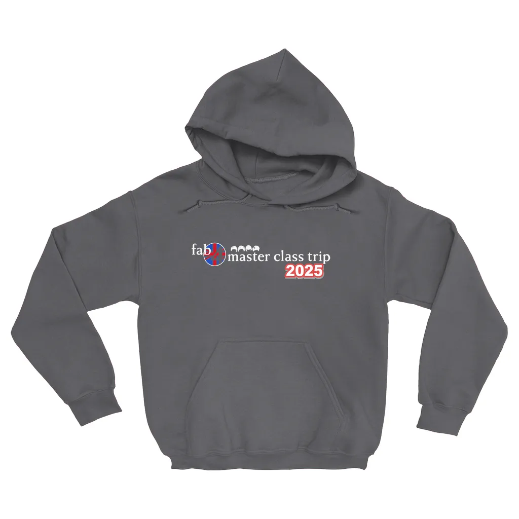 Fab Four Master Class Trip 2025 Hoodie (White Logo)