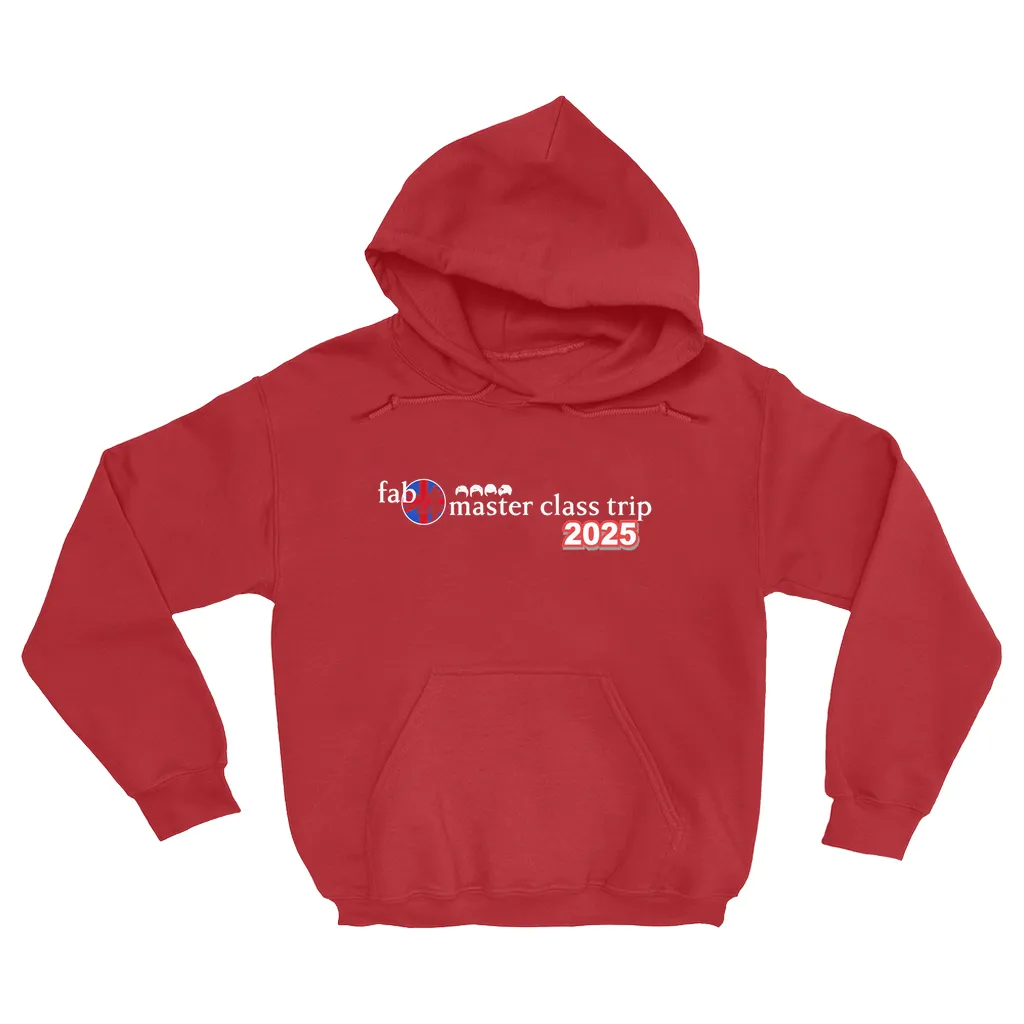 Fab Four Master Class Trip 2025 Hoodie (White Logo)