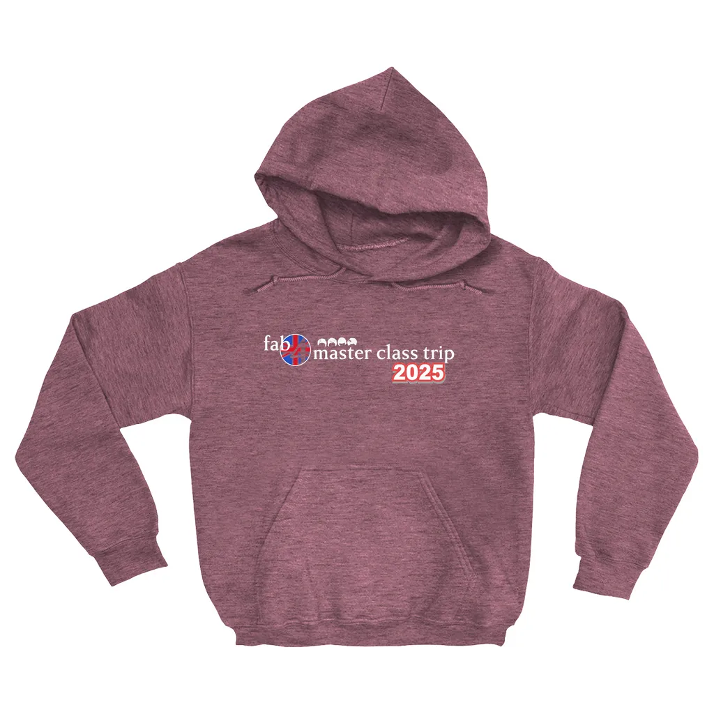 Fab Four Master Class Trip 2025 Hoodie (White Logo)