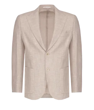 *FINAL SALE* Single Breasted Deconstructed Soft Jacket in Sand