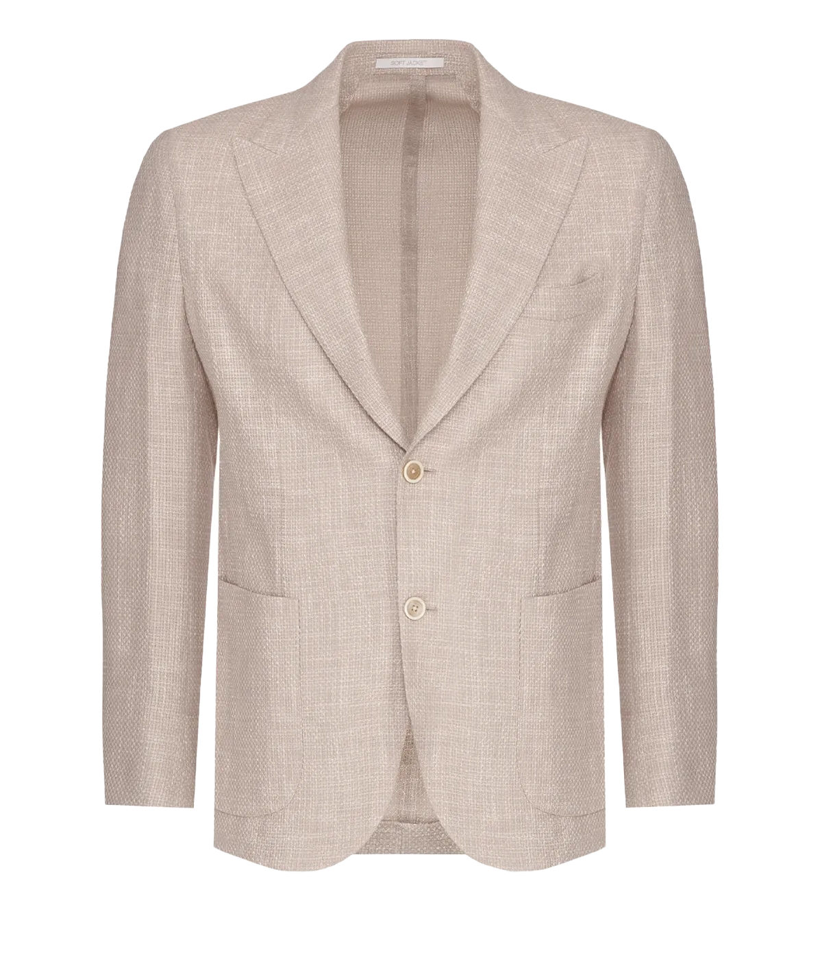 *FINAL SALE* Single Breasted Deconstructed Soft Jacket in Sand