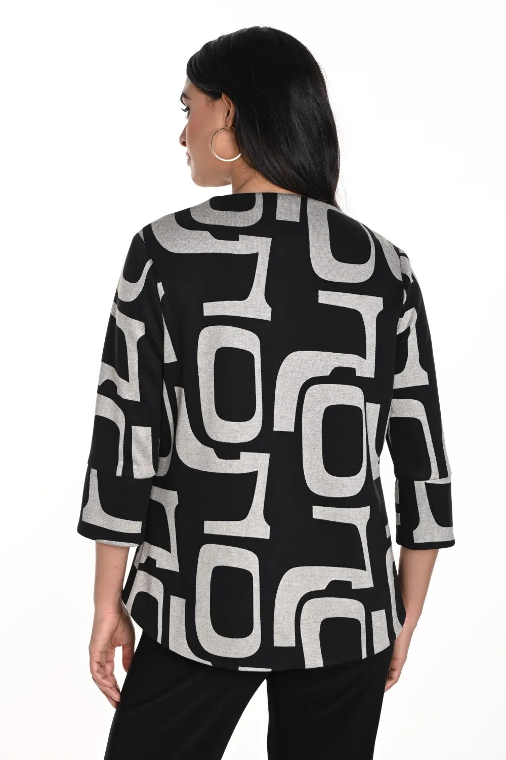 Frank Lyman Jacket 243371 Black/Beige