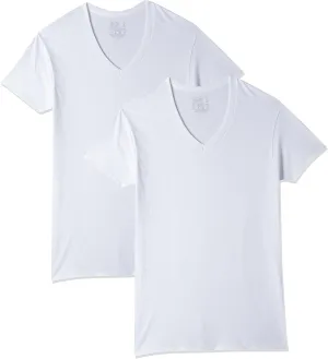 Fruit of the Loom Men's V-Neck T-Shirt Multipack