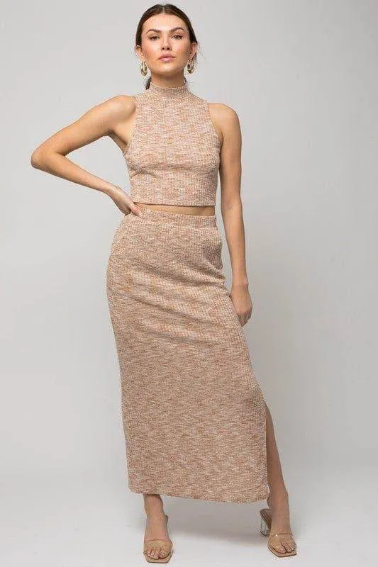 Gilli | Sleeveless Mock Neck Band Top