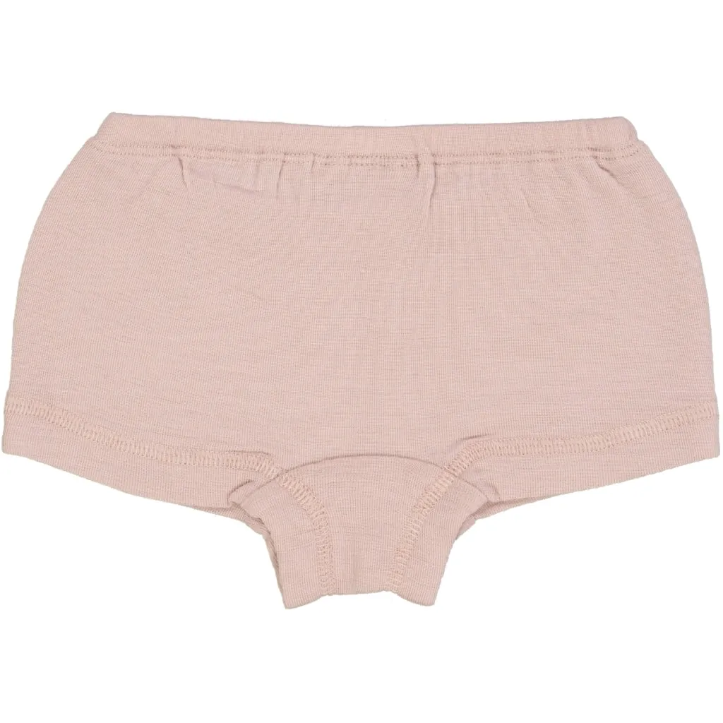 Girls Wool Panties - rose powder