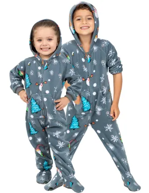 Gnomes Greeting Toddler Hoodie Fleece Onesie