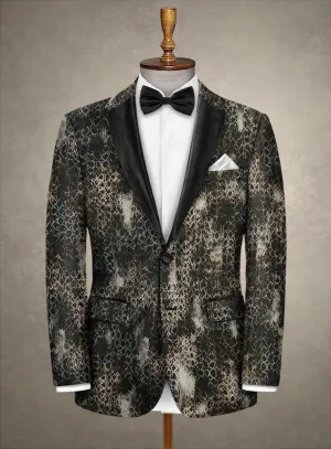 Italian Cotton Stretch Salvador Tuxedo Jacket