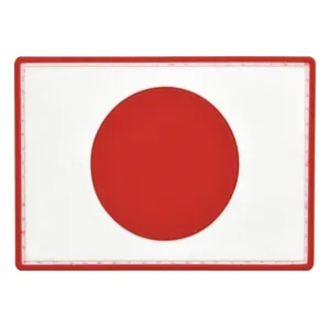 Japan Flag Patch Full Color