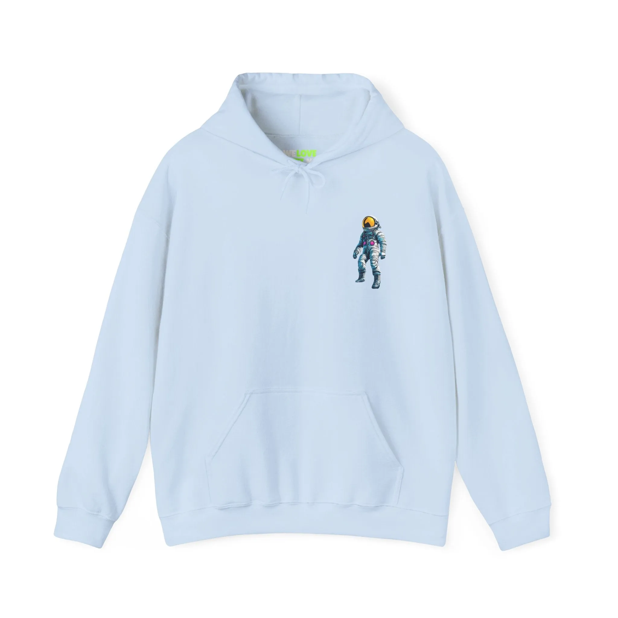 Just Jump Astronaut Spaceart Sci-Fi Hoodie