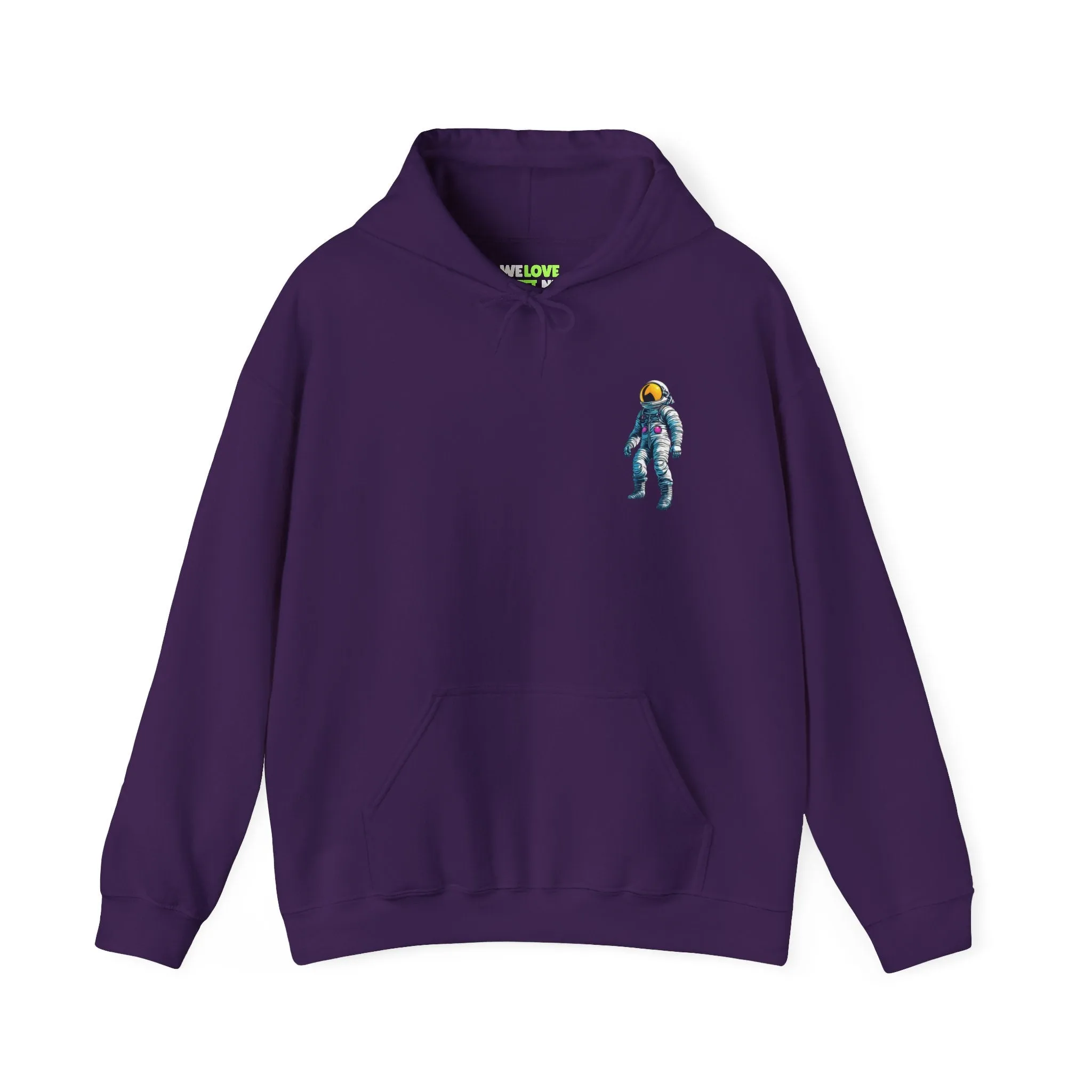 Just Jump Astronaut Spaceart Sci-Fi Hoodie