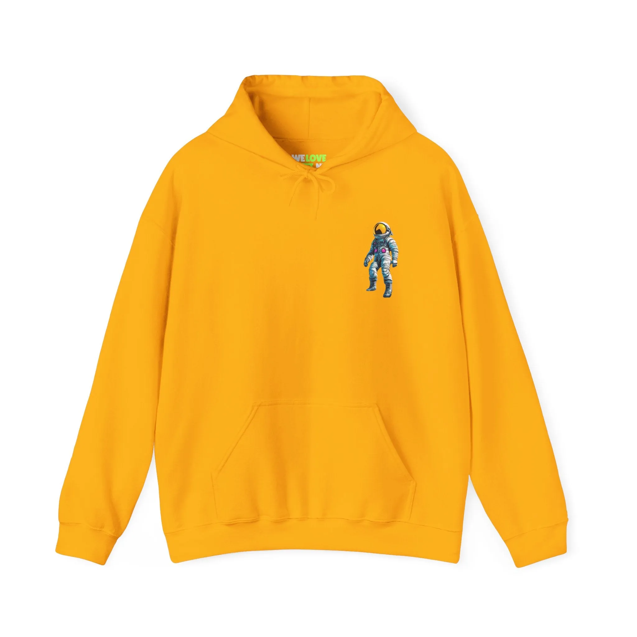 Just Jump Astronaut Spaceart Sci-Fi Hoodie