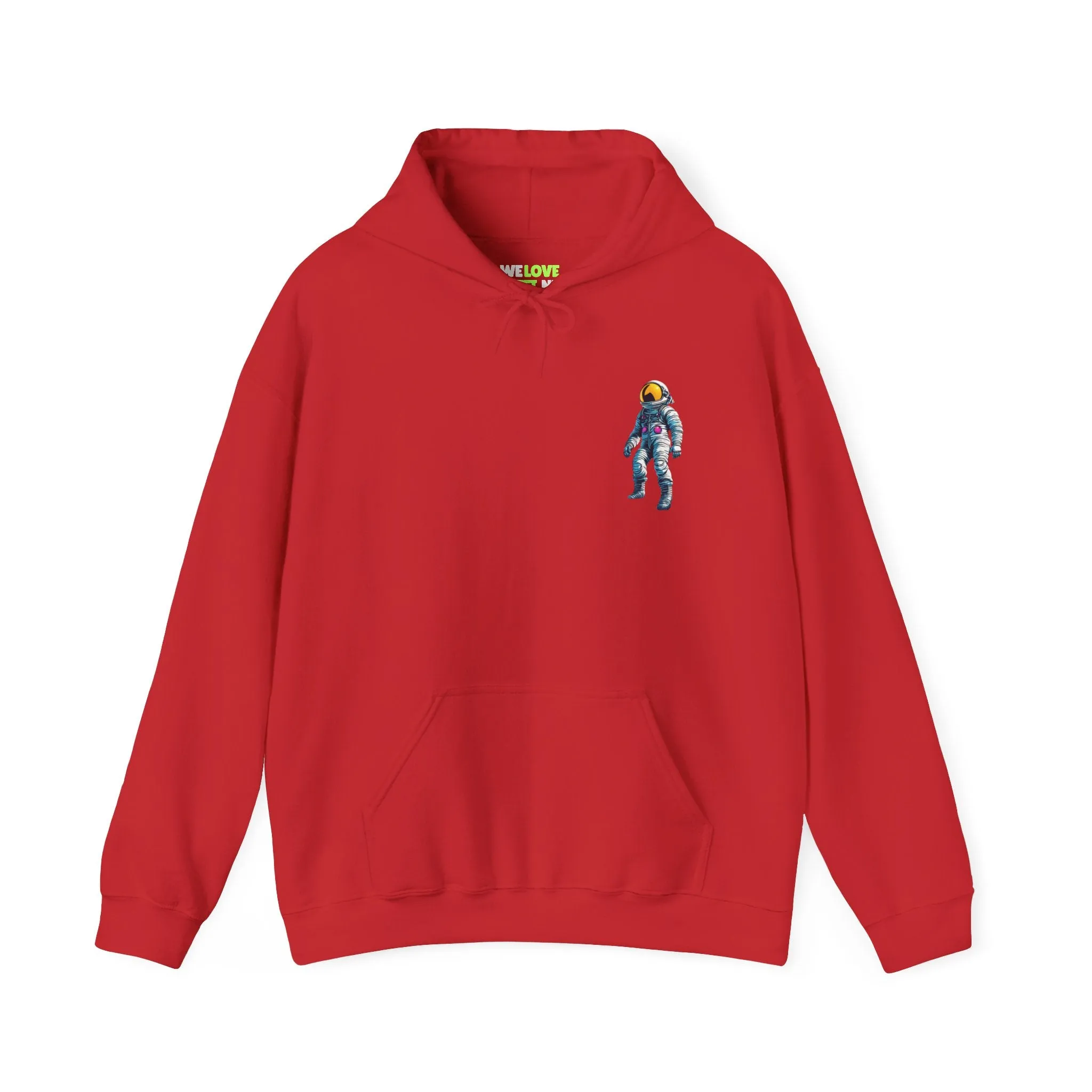 Just Jump Astronaut Spaceart Sci-Fi Hoodie