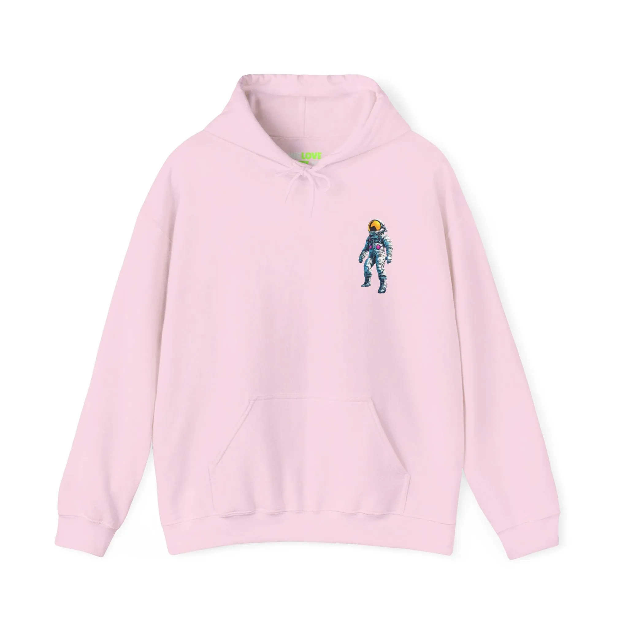 Just Jump Astronaut Spaceart Sci-Fi Hoodie