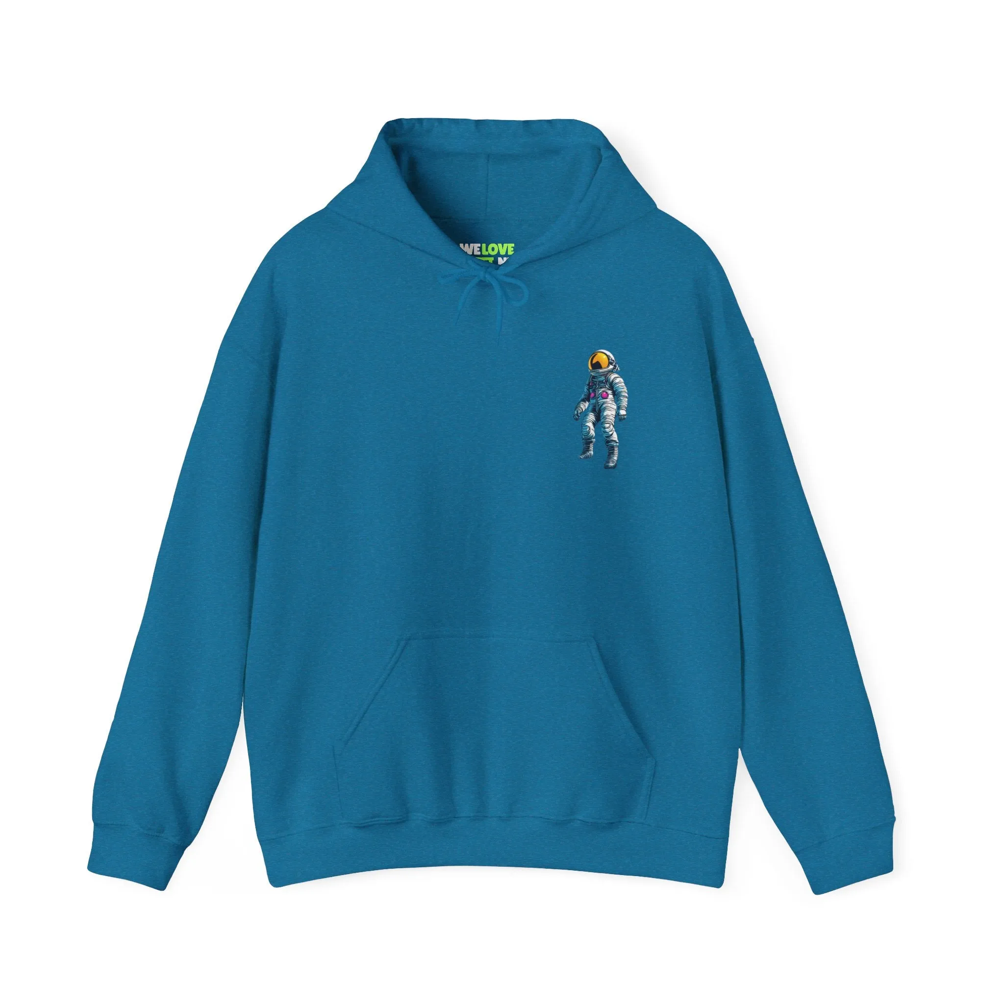 Just Jump Astronaut Spaceart Sci-Fi Hoodie