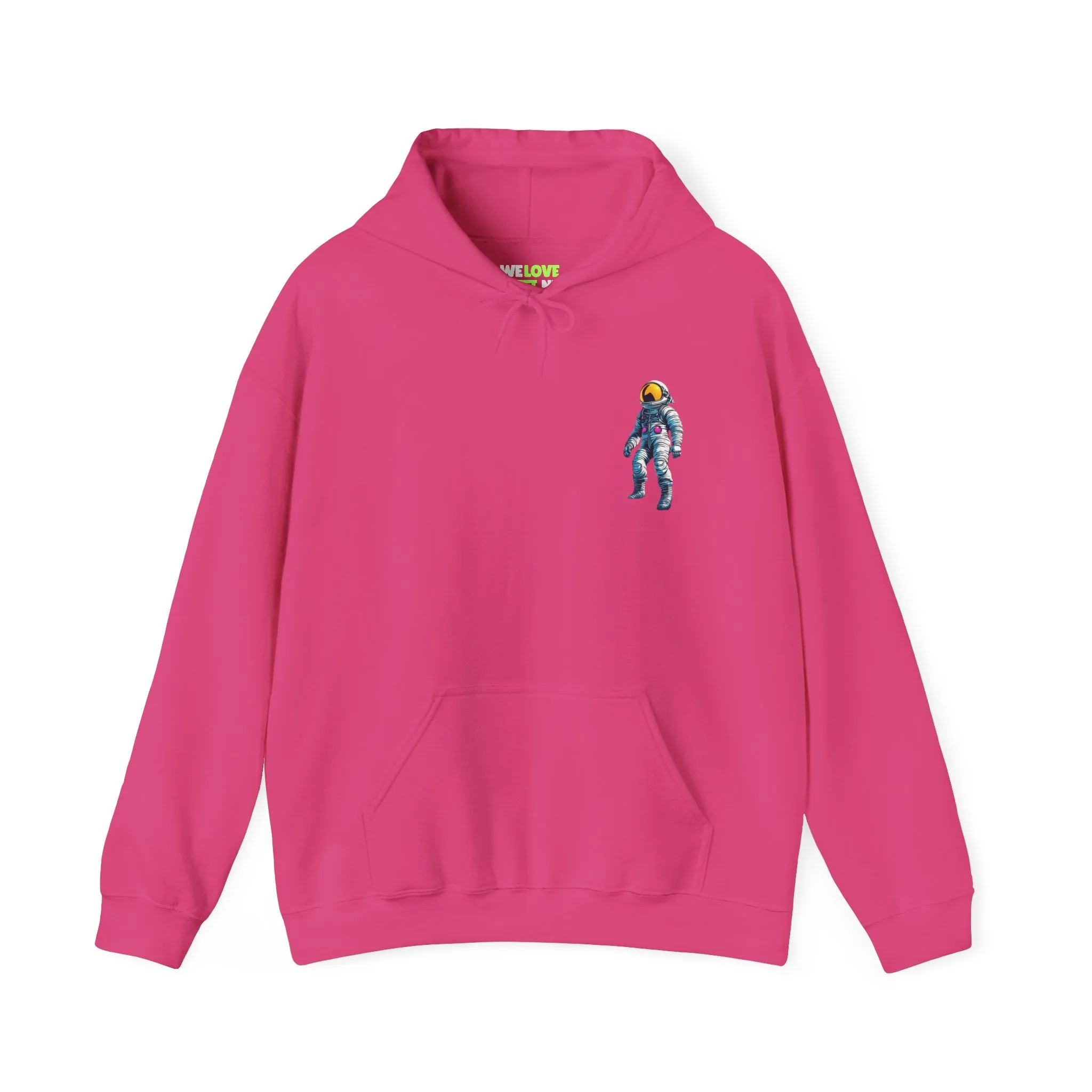 Just Jump Astronaut Spaceart Sci-Fi Hoodie