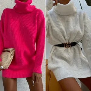 Knitwear Dress Sweater