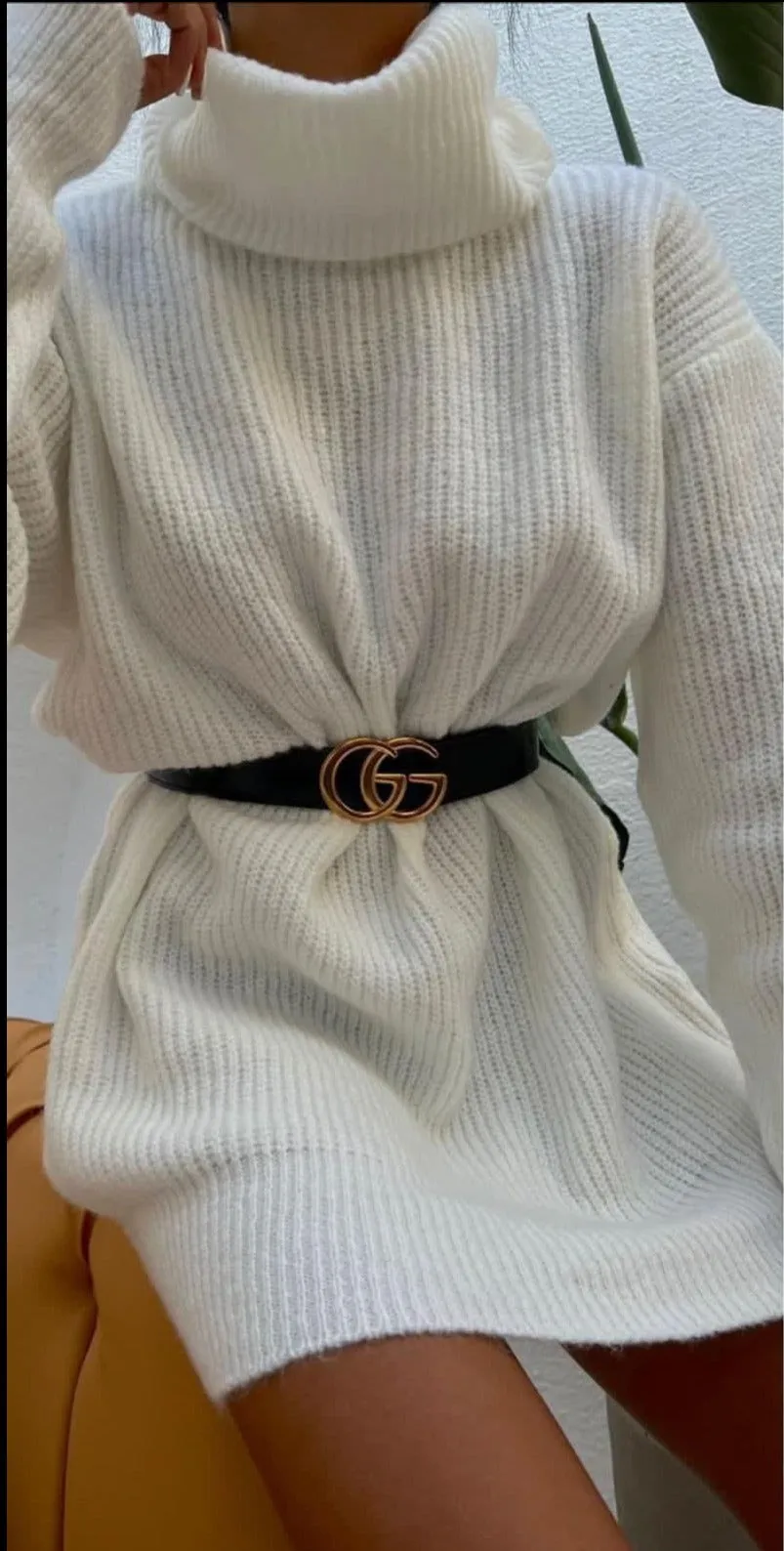 Knitwear Dress Sweater