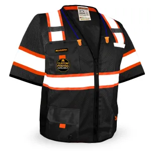 KwikSafety UNDERBOSS Safety Vest with Sleeves (11 POCKETS) Premium ANSI Class Unrated PPE Construction Industrial Work Gear - Model No.: KS3301UBS