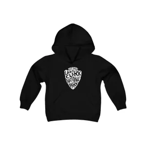 Lake Clark National Park Kids Hoodie - Arrowhead Chunky Text