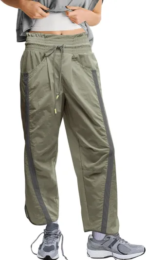 LAMISSCHE Womens Hiking Pants High Waisted Wide Leg Cargo Pants Quick Dry Water Resistant Track Pants with Pockets