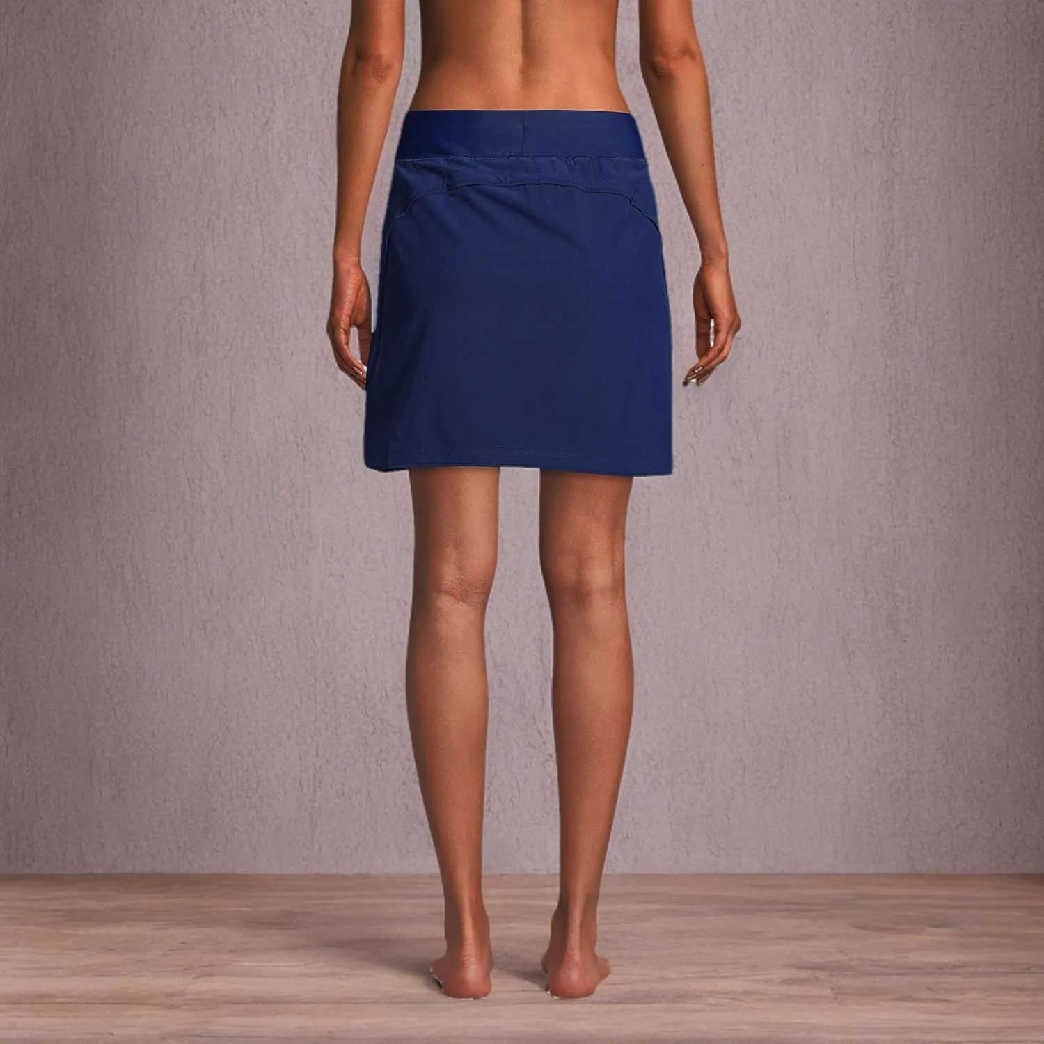 Lands' End Women's Quick Dry Board Skort Swim Skirt