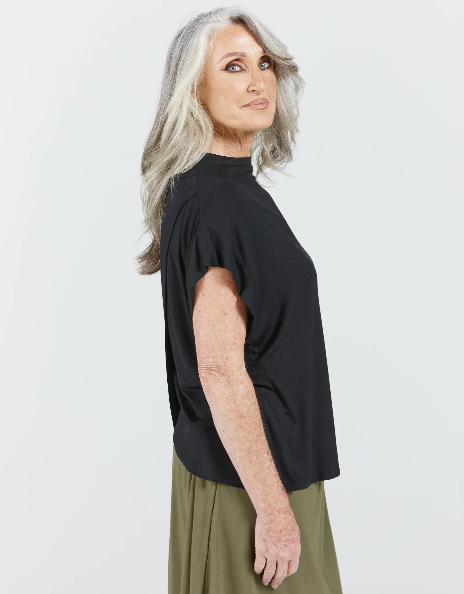 Leaf Back Blouse