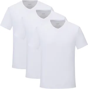 Men's Stretch Viscose Moisture-Wicking Tagless Undershirts, Pack of 3