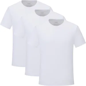 Men's Stretch Viscose Moisture-Wicking Tagless Undershirts, Pack of 3