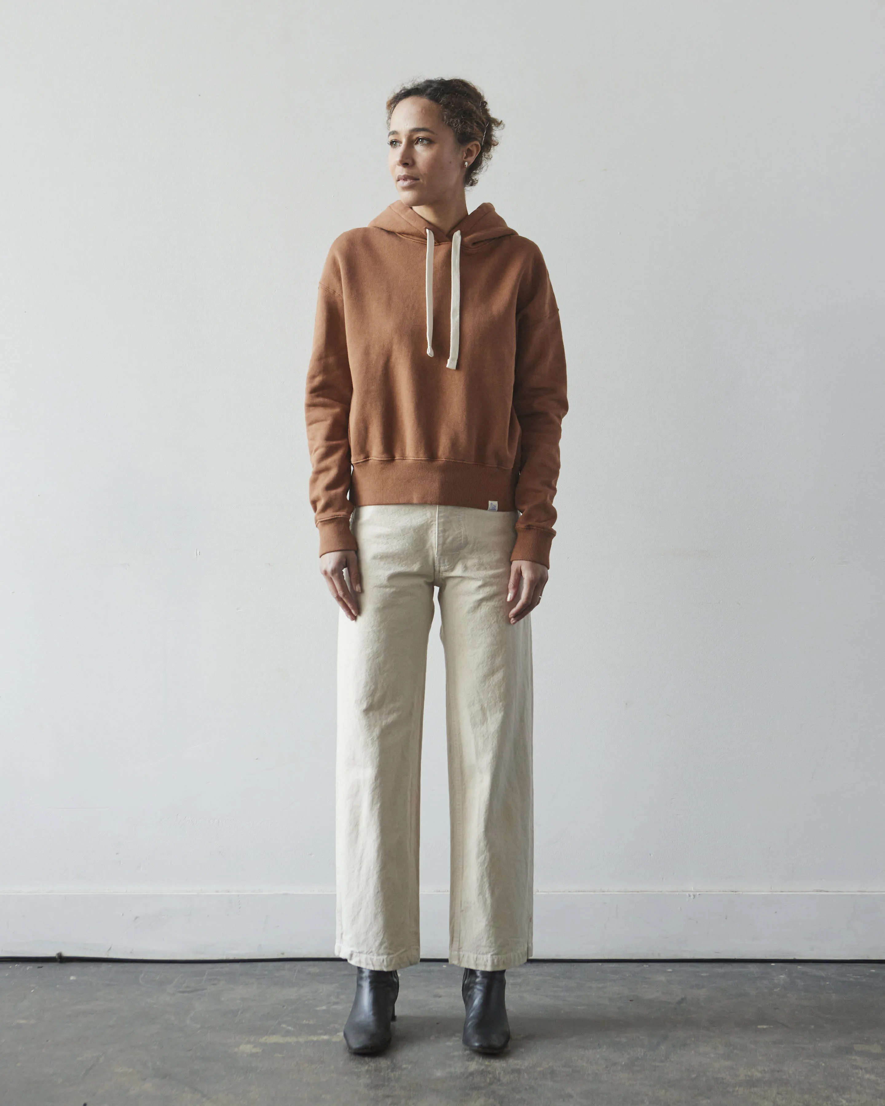 Merz b. Schwanen Relaxed Fit Hoodie, Amber