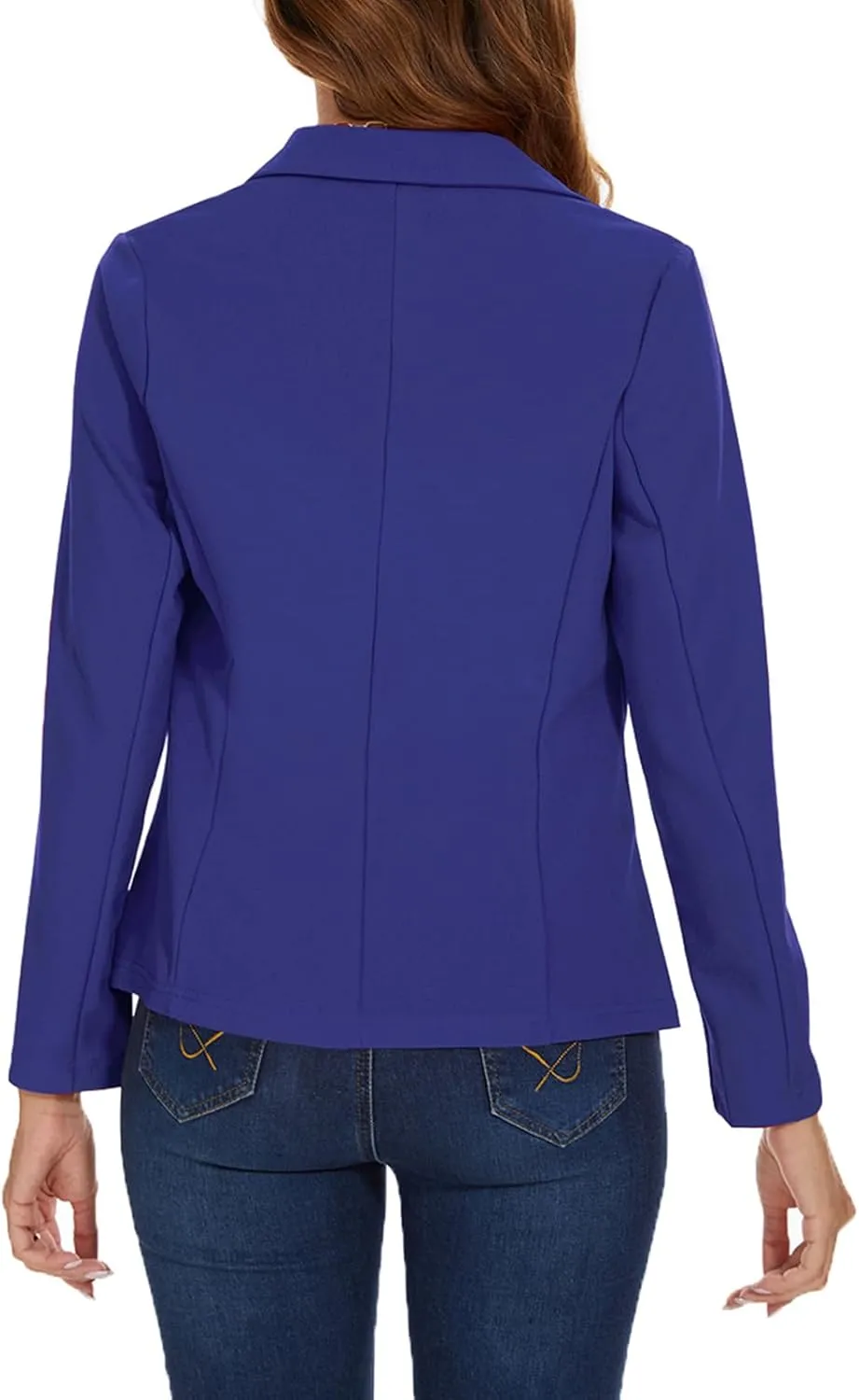 MINTLIMIT Blazers for Women Business Casual Long Sleeve Notched Lapel Button Work Office Blazers Jackets with Pockets