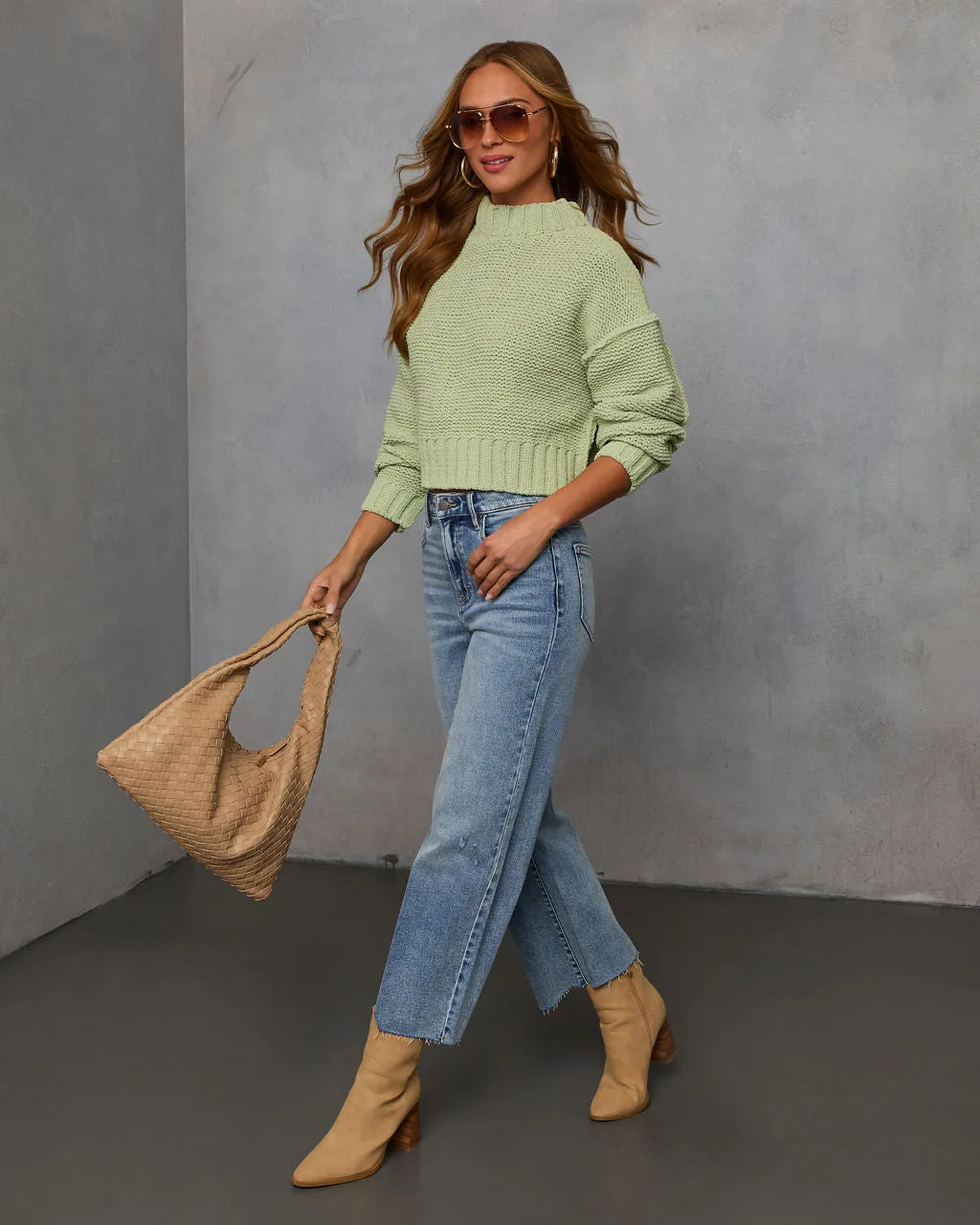Mood Lift Turtleneck Sweater