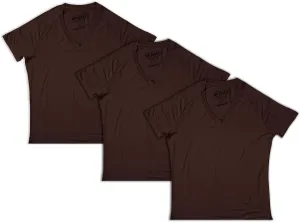 Mr. Davis Comfort Fit Premium Bamboo Viscose Tailored Cut Stylish V Neck Men's Undershirt 3 Pack